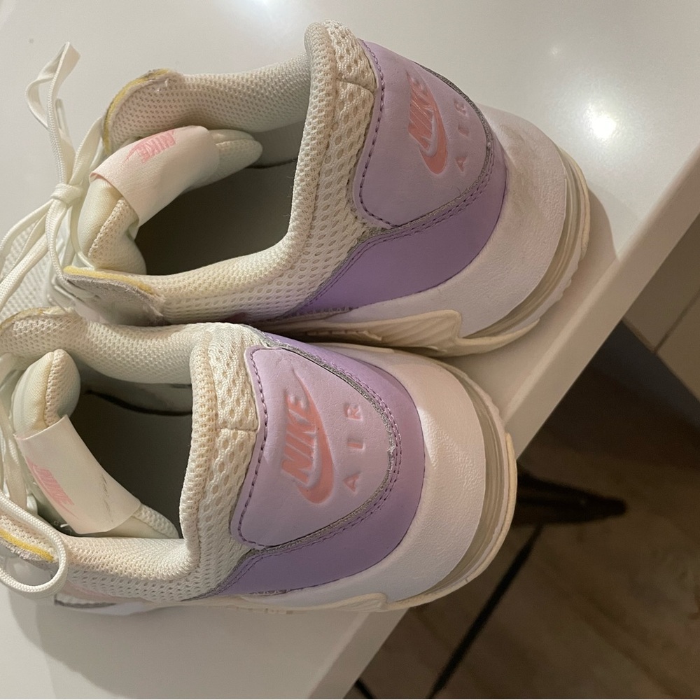Nike Women's Air Max Sneakers - White and Purple - Picture 2 of 4